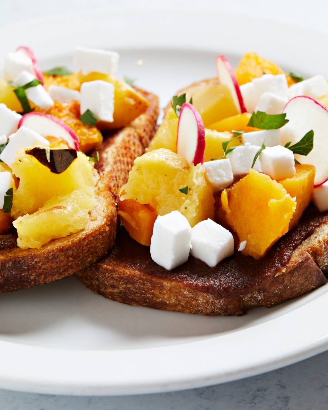 Order Roasted Butternut Squash Toast food online from Sticky Finger Diner store, Washington on bringmethat.com