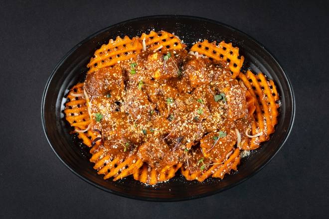 Order Sexy Fries food online from Curry Up Now store, Decatur on bringmethat.com