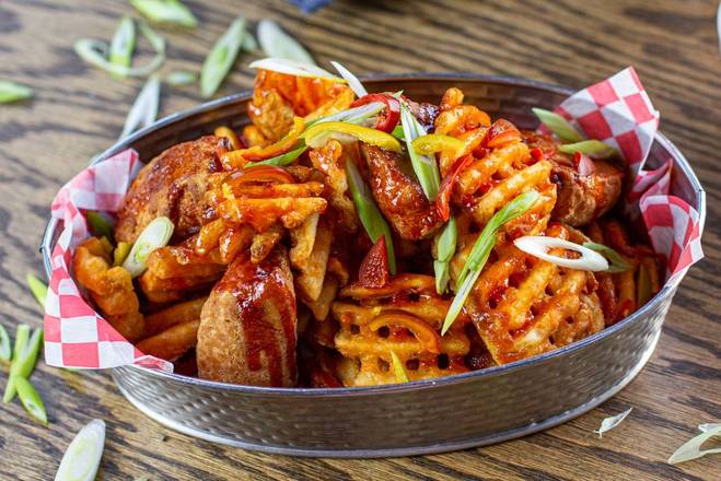 Order Chicken & Waffle Fries food online from Recess store, Chicago on bringmethat.com