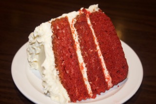 Order Red Velvet Cake food online from Paula Soul Food Cafe store, Hackensack on bringmethat.com