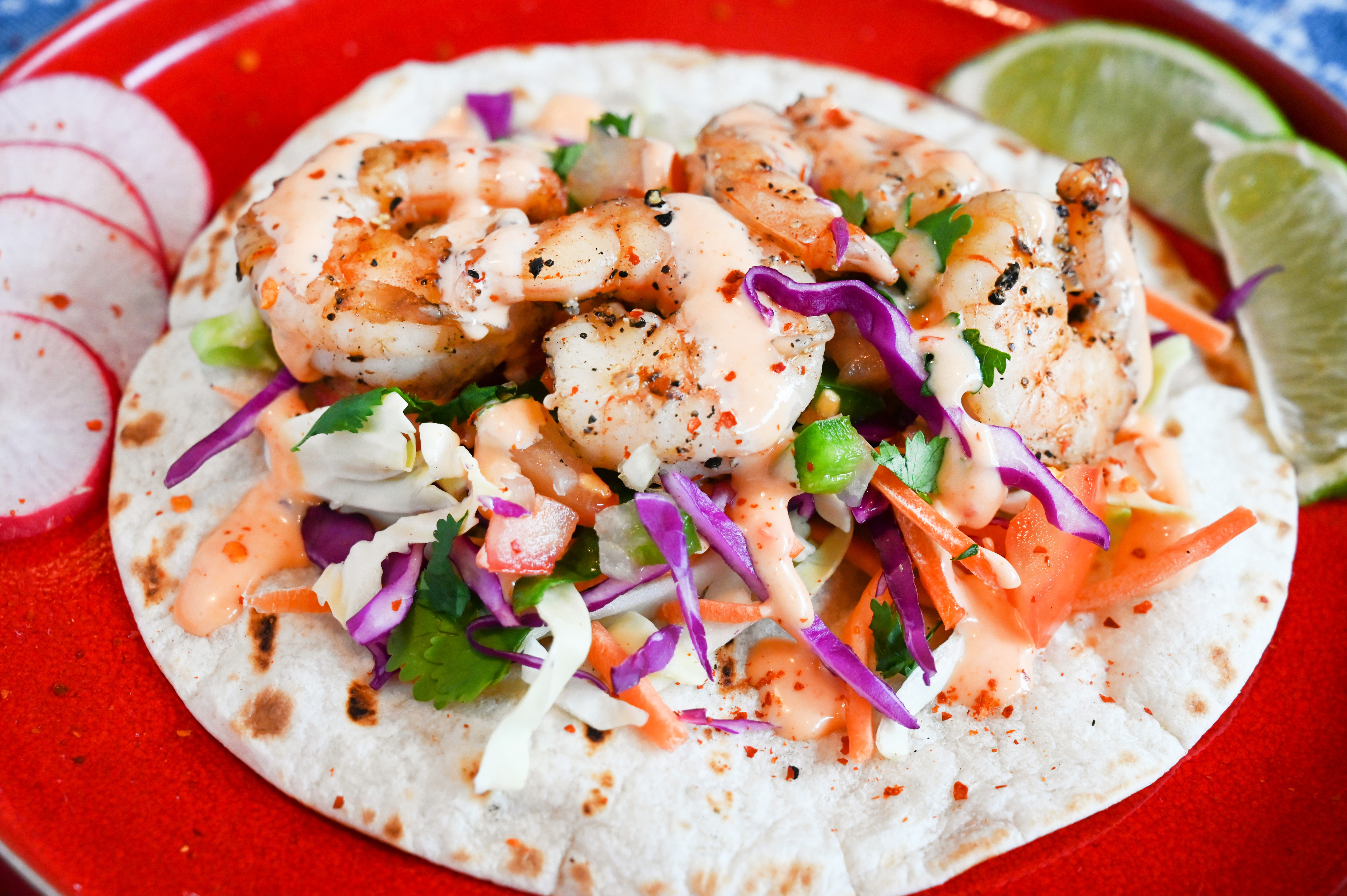 Order Shrimp Taco Combo food online from Cabos Tacos store, Chicago on bringmethat.com