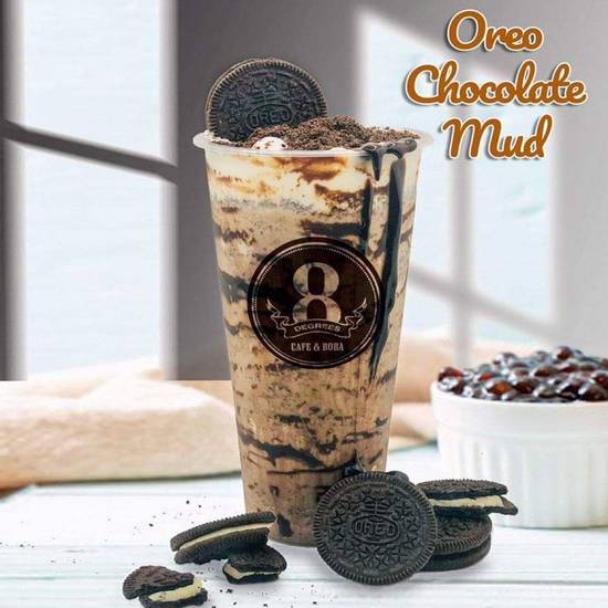 Order Oreo Chocolate Mud food online from 8 Degrees Ice Cream & Boba store, Des Moines on bringmethat.com