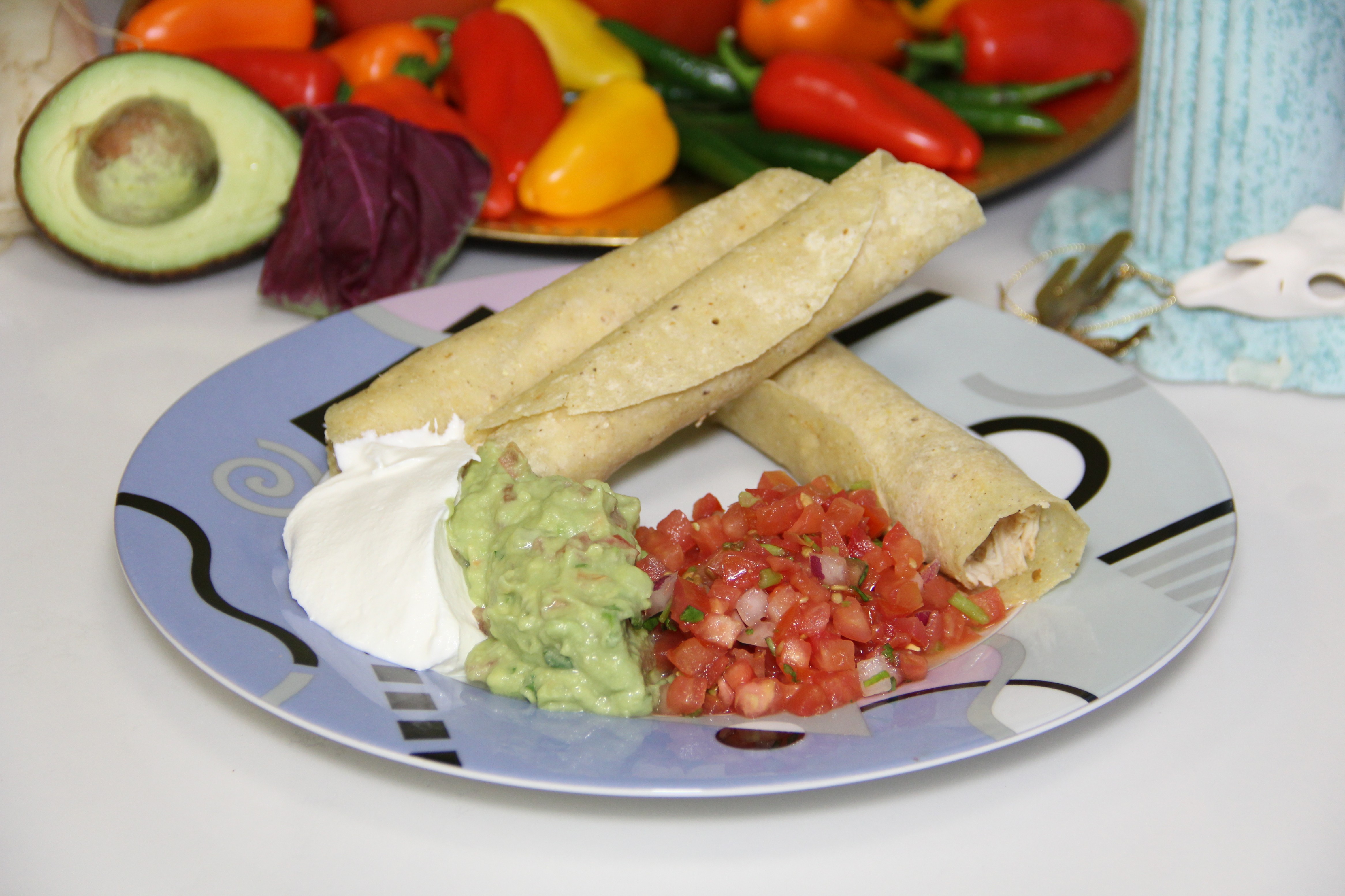 Order 3  Taquitos food online from Taco Perfectos store, Levittown on bringmethat.com
