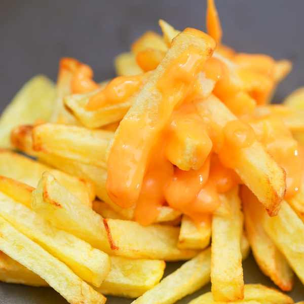Order French Fries with Cheese food online from Giovanni's store, Blauvelt on bringmethat.com