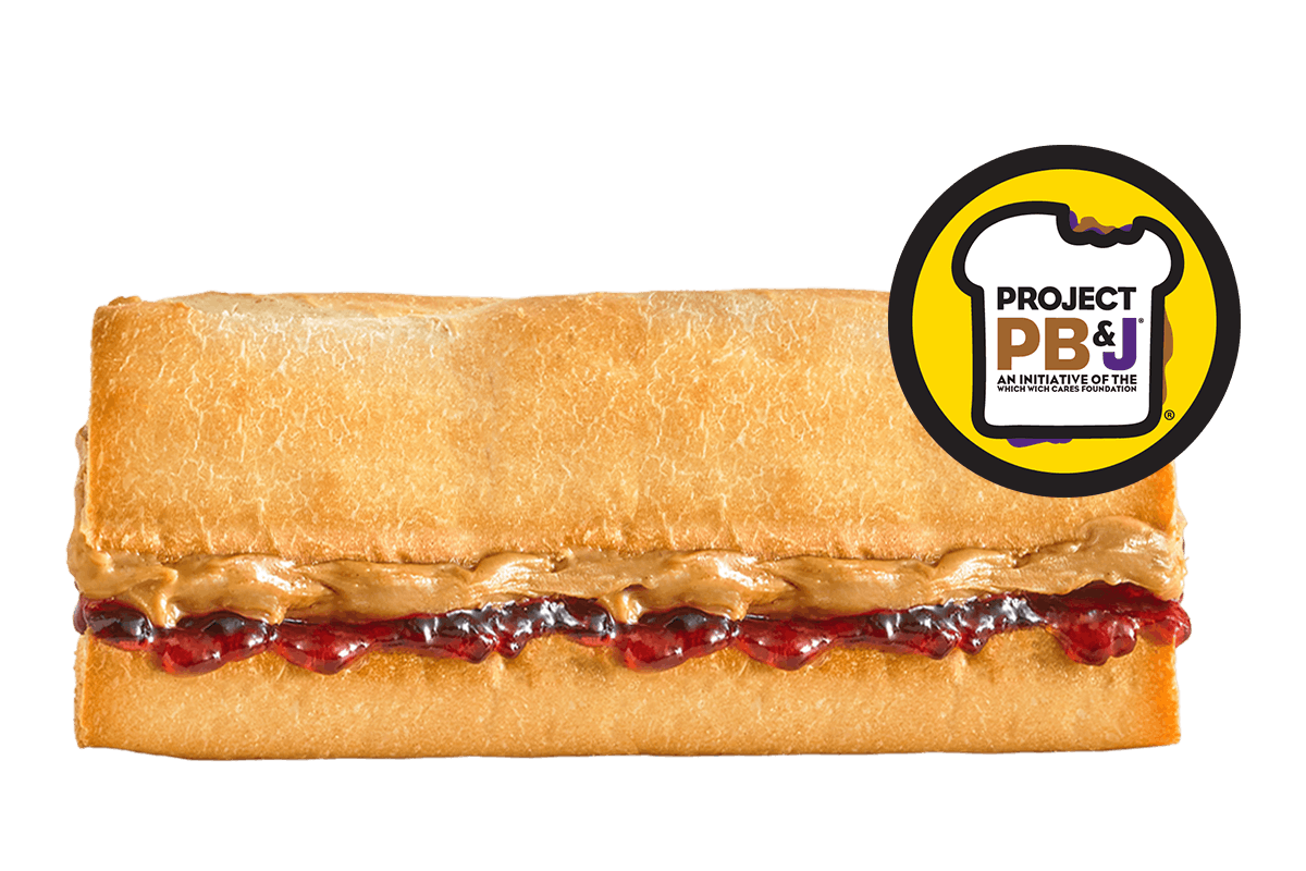 Order PB&J food online from Which Wich store, Lone Tree on bringmethat.com