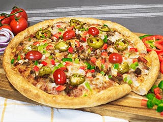 Order Mexicana Pizza - Personal 8'' food online from Sarpino's Pizzeria  store, Northbrook on bringmethat.com
