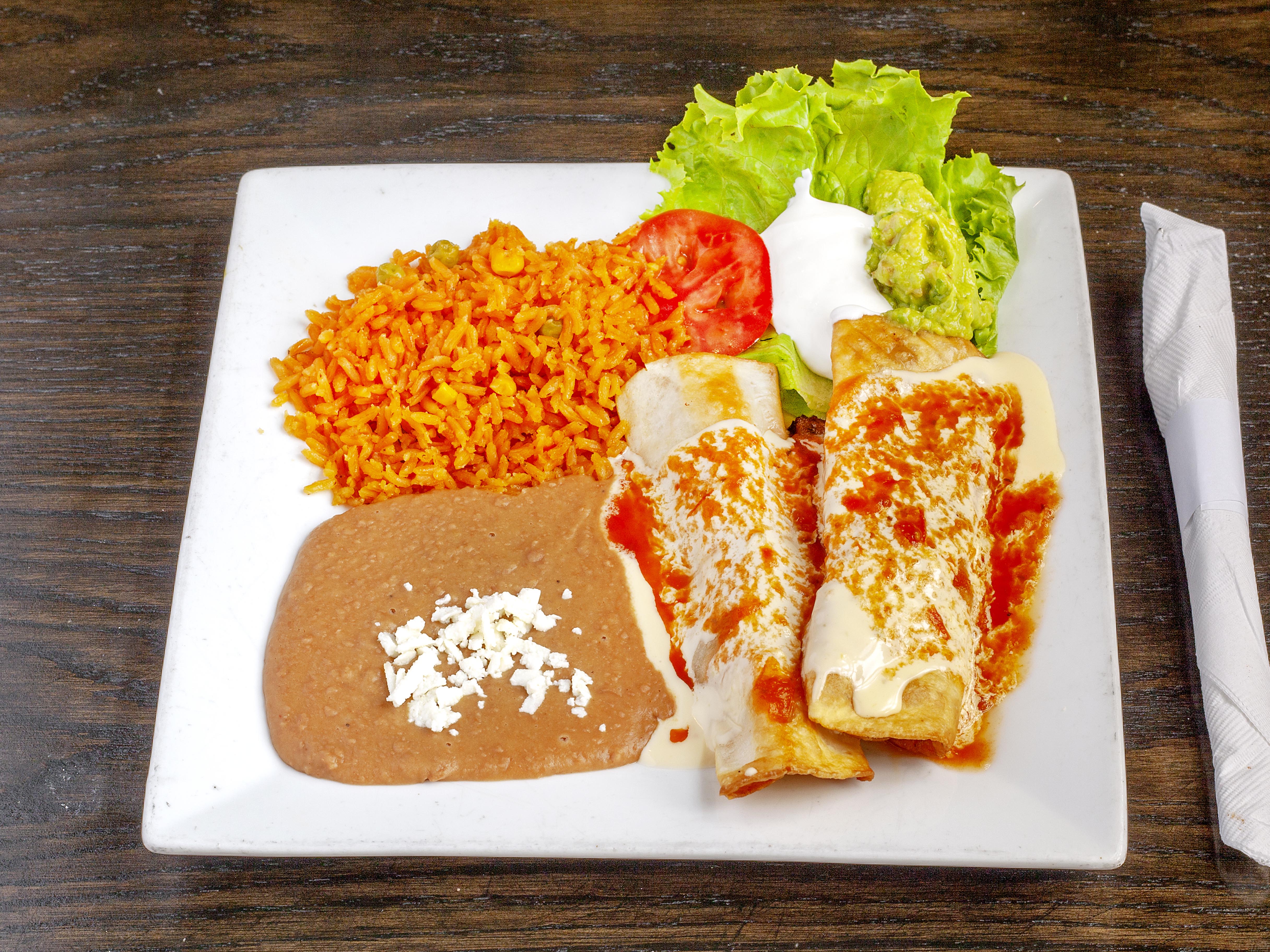 Order Dos Amigos food online from La Terraza Mexican Grill store, Columbia on bringmethat.com