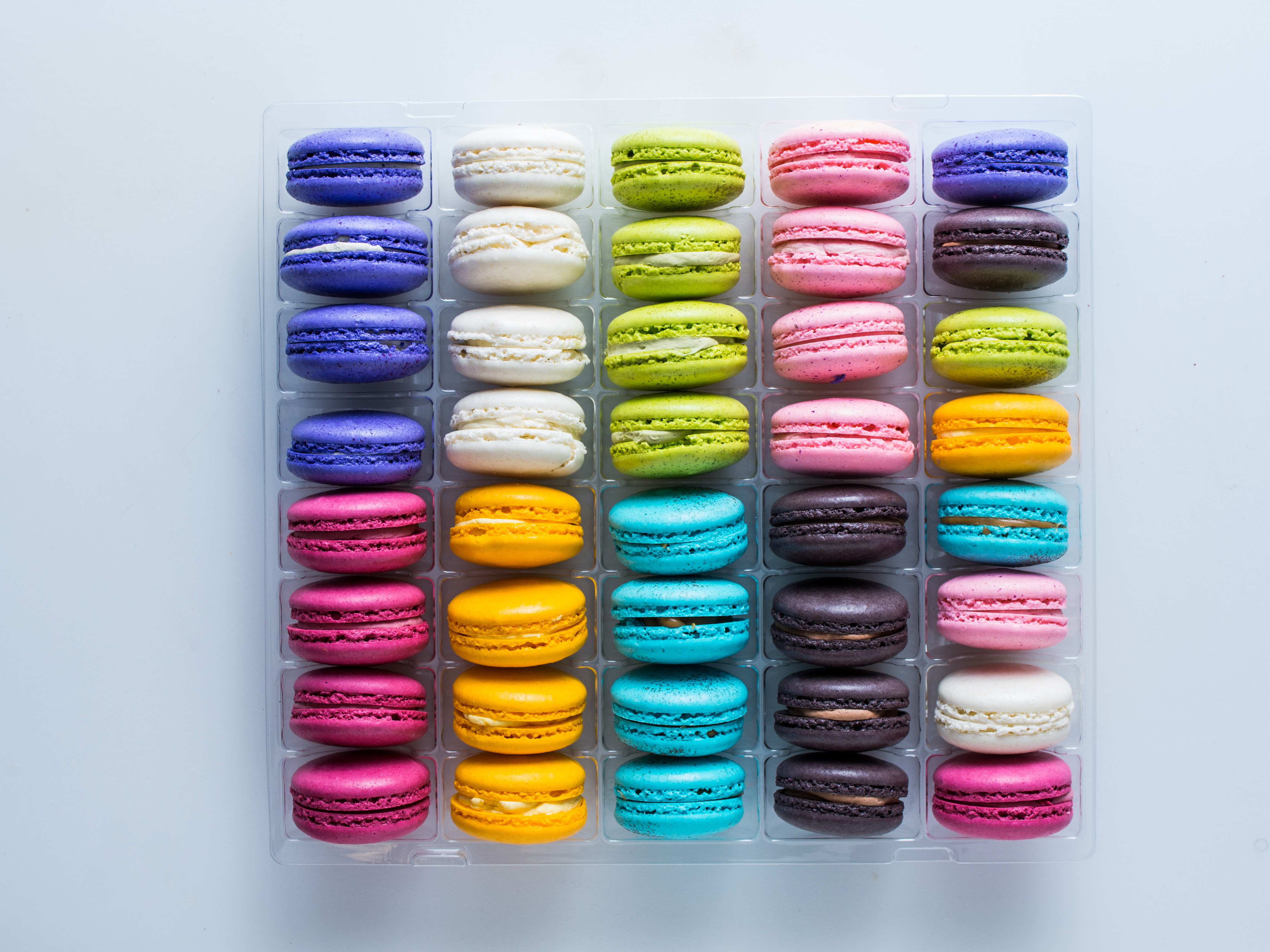 Order 1dz Assorted Macarons food online from Buttercup Bake Shop store, New York on bringmethat.com