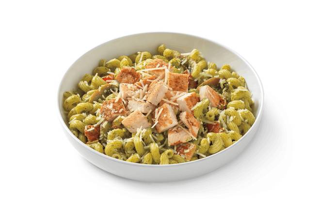 Order Pesto Cavatappi with Grilled Chicken food online from Noodles & Company store, River Forest on bringmethat.com