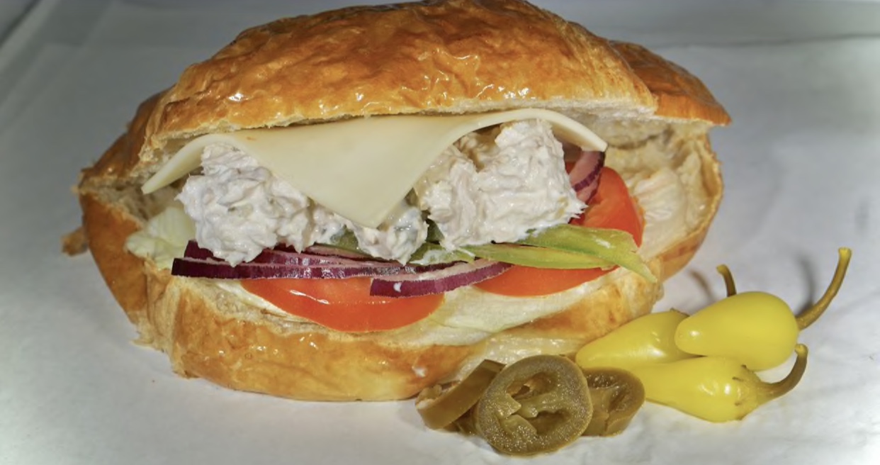 Order Tuna & Cheese Sandwich  food online from Ck Donuts store, Long Beach on bringmethat.com