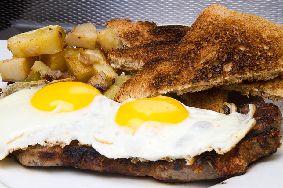 Order Steak and Eggs food online from Moonstruck Eatery store, New York on bringmethat.com