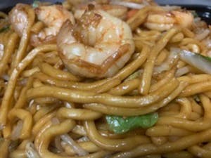 Order LO2. Shrimp Lo Mein food online from Peking Chef store, Fairfax Station on bringmethat.com