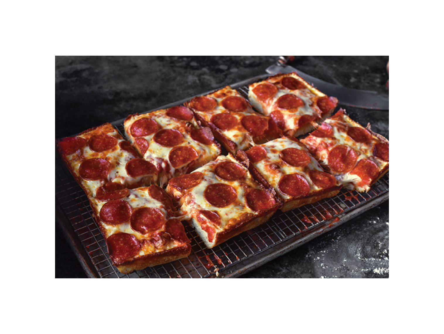 Order 8 Corner Pizza® food online from Jet's Pizza store, Bowling Green on bringmethat.com