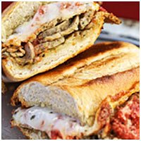 Order Meatball Sandwich food online from DoubleDave's Pizzaworks - San Angelo store, San Angelo on bringmethat.com