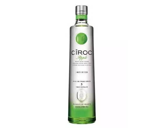 Order Ciroc Apple, 375mL vodka (35.0% ABV)  food online from Central Liquor Market store, Los Angeles on bringmethat.com