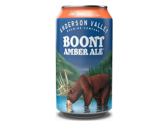 Order Anderson Valley Boont Amber Ale - 6x 12oz Bottles food online from Shell Beach Liquor & Deli store, Pismo Beach on bringmethat.com