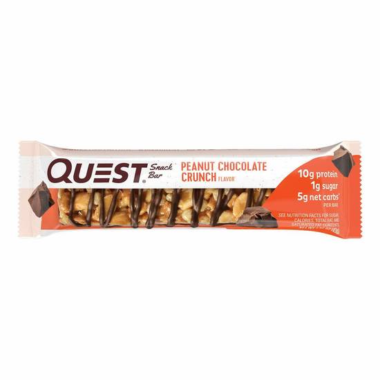 Order Quest Snack Bar - Peanut Choc Crunch food online from IV Deli Mart store, Goleta on bringmethat.com