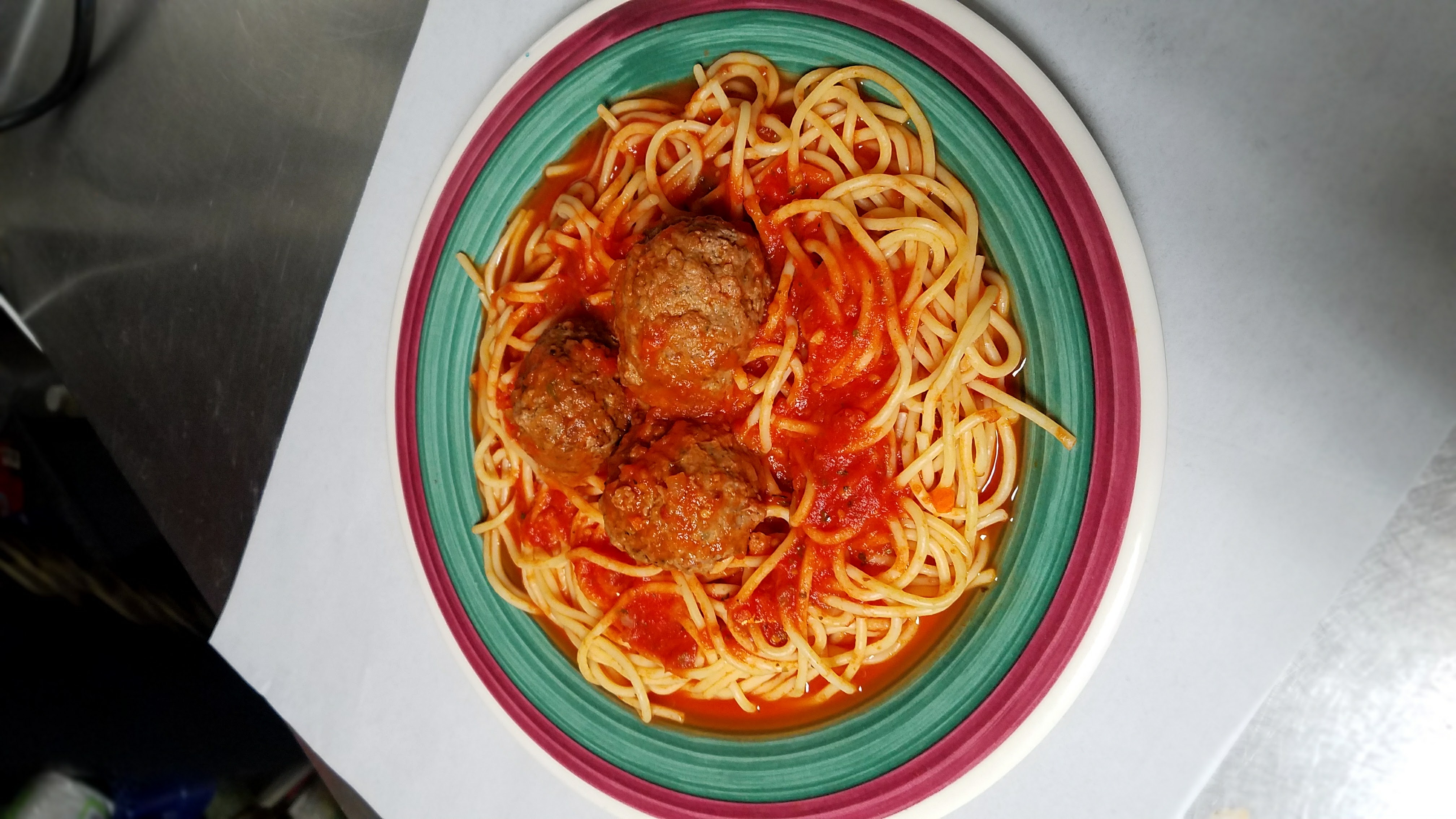 Order Meatball with Pasta food online from Nino's Pizza store, Boston on bringmethat.com