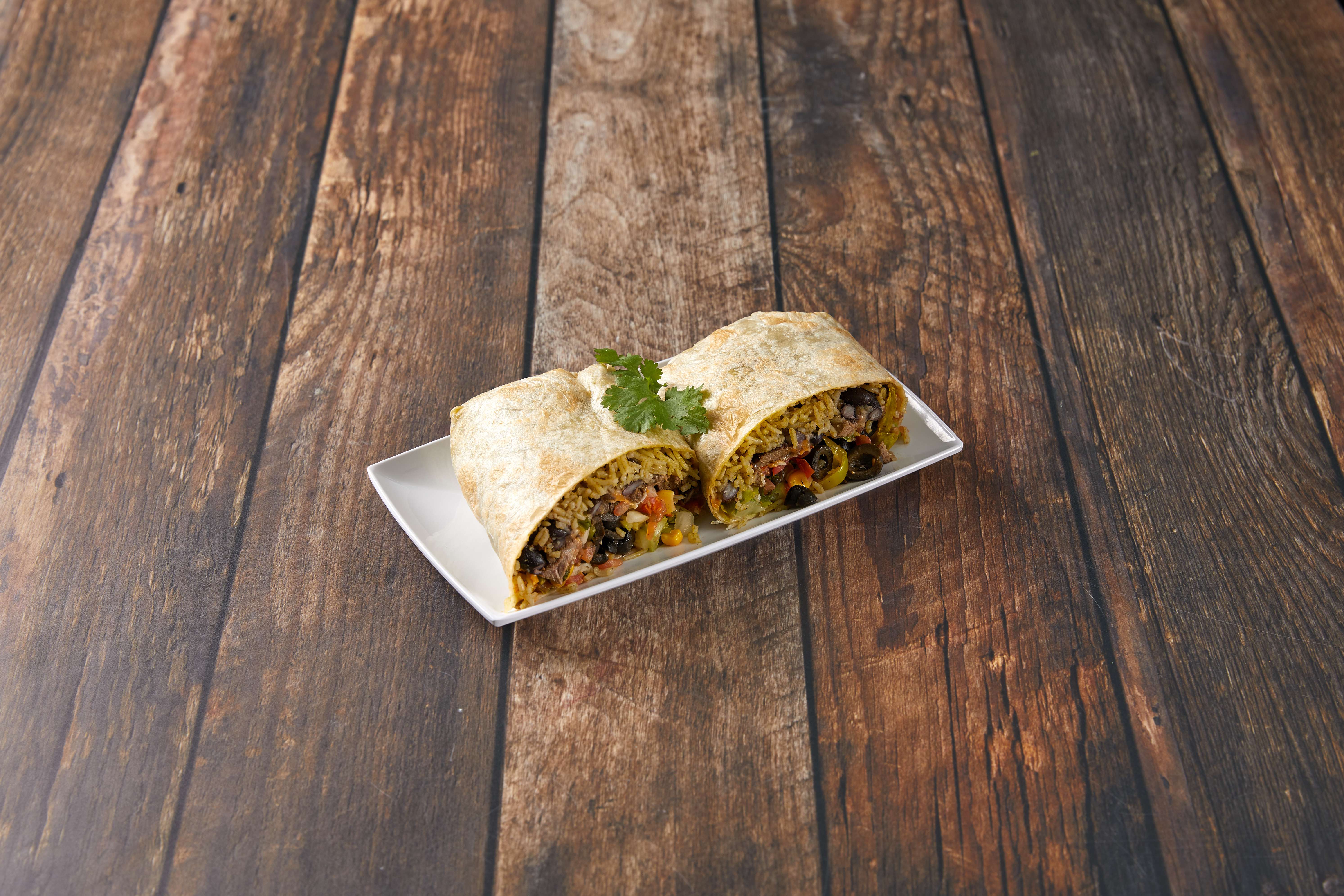 Order Steak Burrito food online from Cilantro Fresh Mexican Grill store, Los Angeles on bringmethat.com