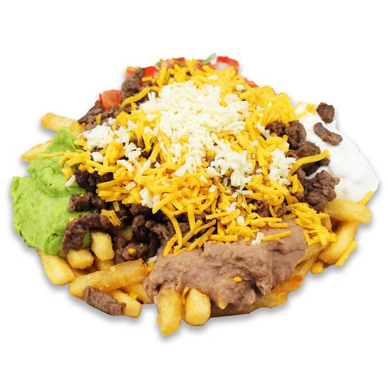 Order Super Papas food online from Viva Burrito store, Tucson on bringmethat.com
