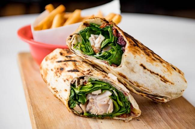 Order The Colonial Wrap food online from The QUICK FIXX store, Philadelphia on bringmethat.com