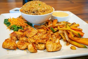 Order L.Hibachi Chicken food online from Sake House store, Beaver Dam on bringmethat.com