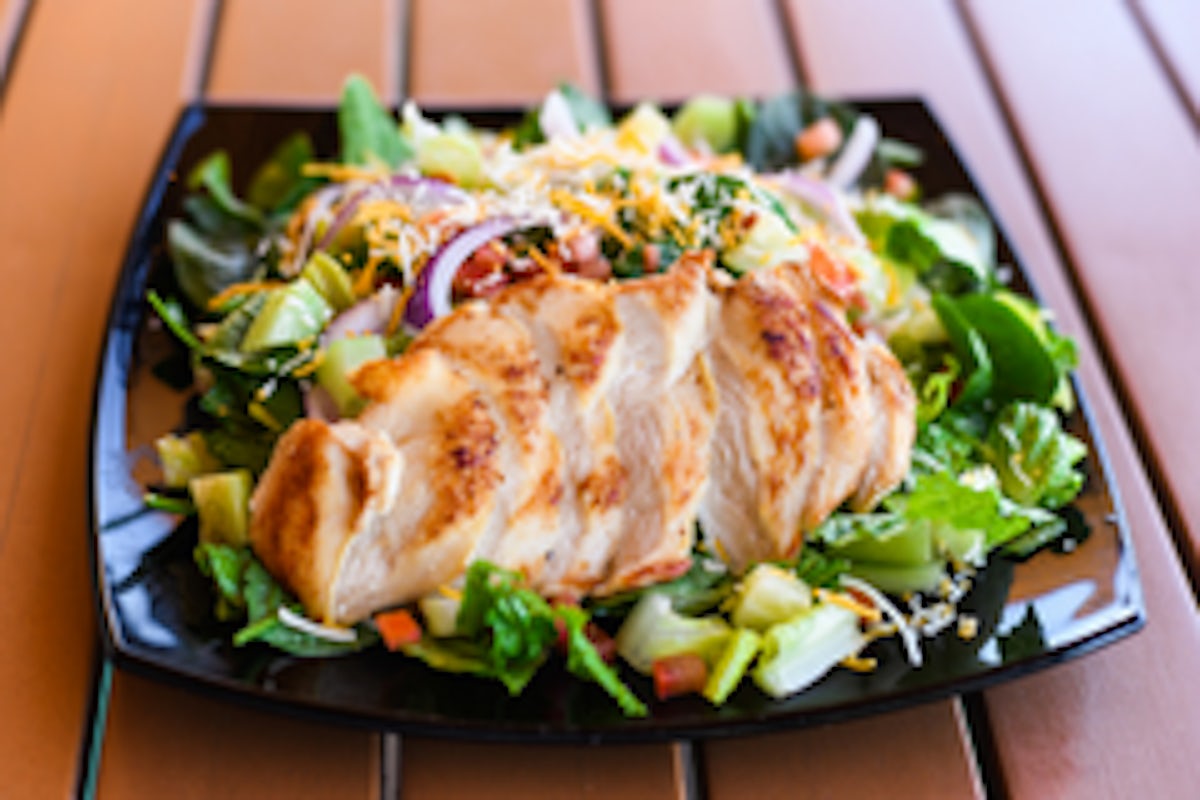Order House Salad w/ Chicken food online from Grub store, Sandy Springs on bringmethat.com