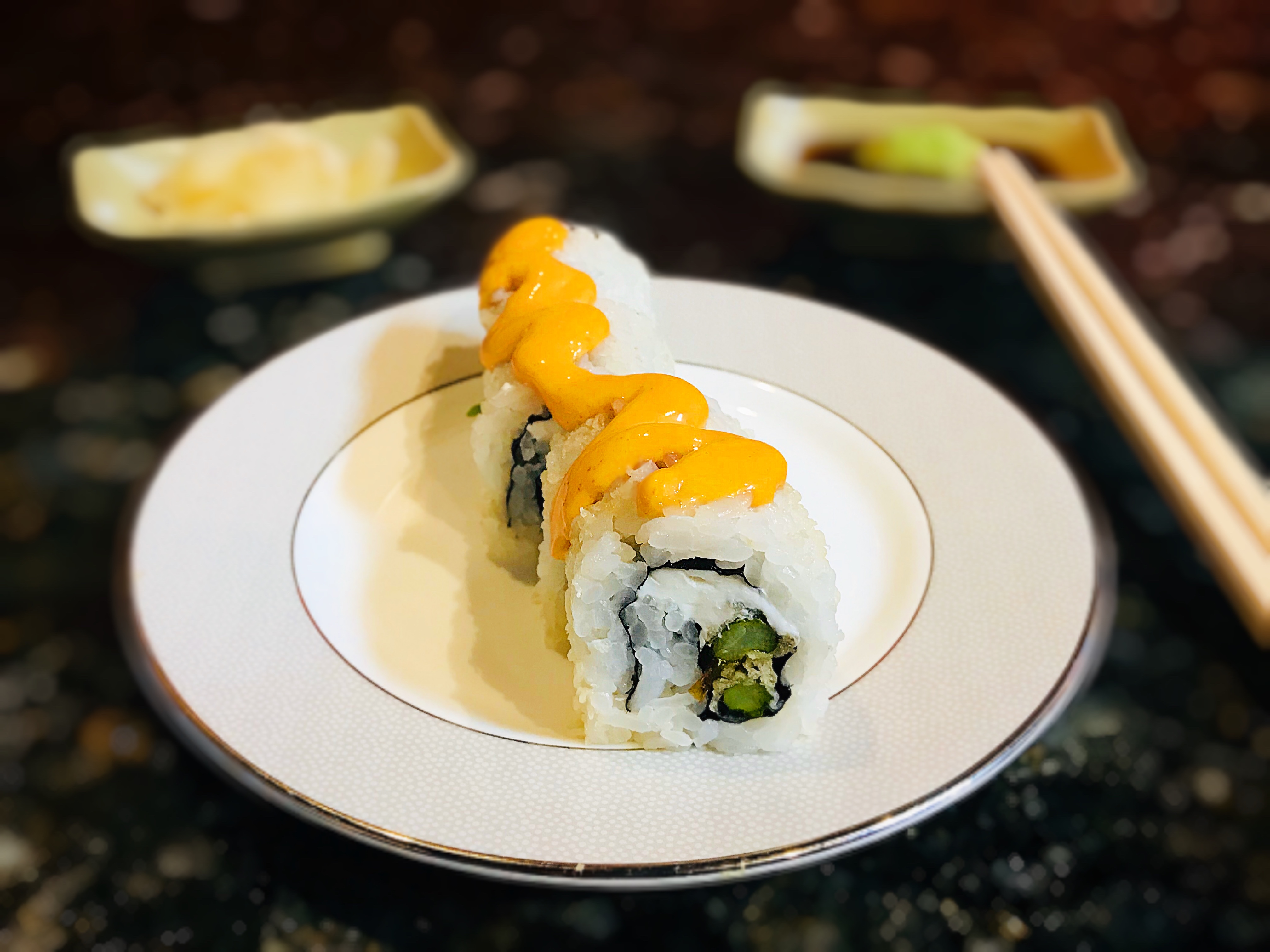 Order Asparagus Roll food online from Sushi Hana store, Lake Oswego on bringmethat.com