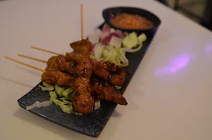 Order A 5. Satay (Skewers) food online from House Malaysian store, Cliffside on bringmethat.com