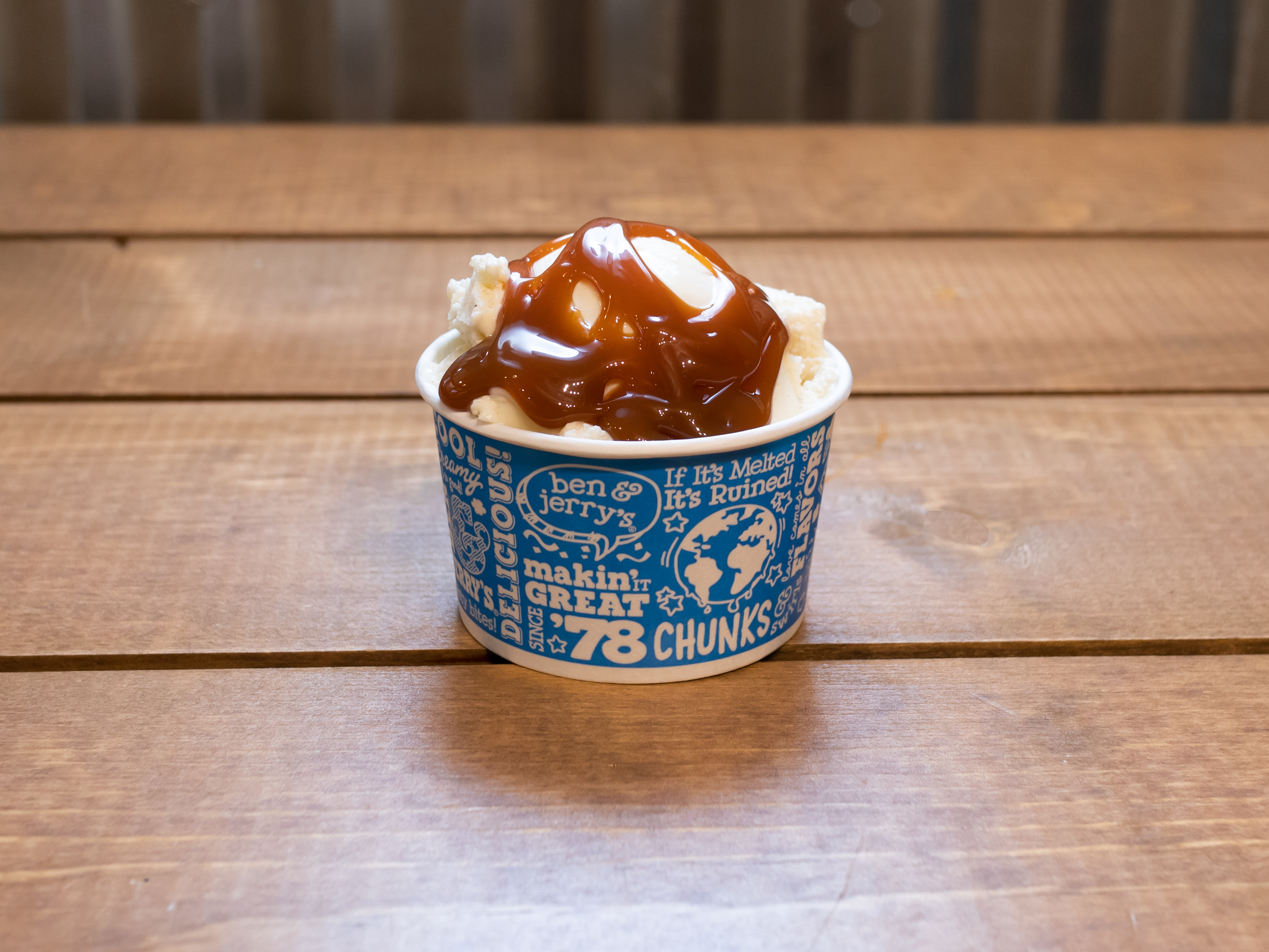 Order 2 oz. Caramel food online from Ben & Jerry's store, Raleigh on bringmethat.com