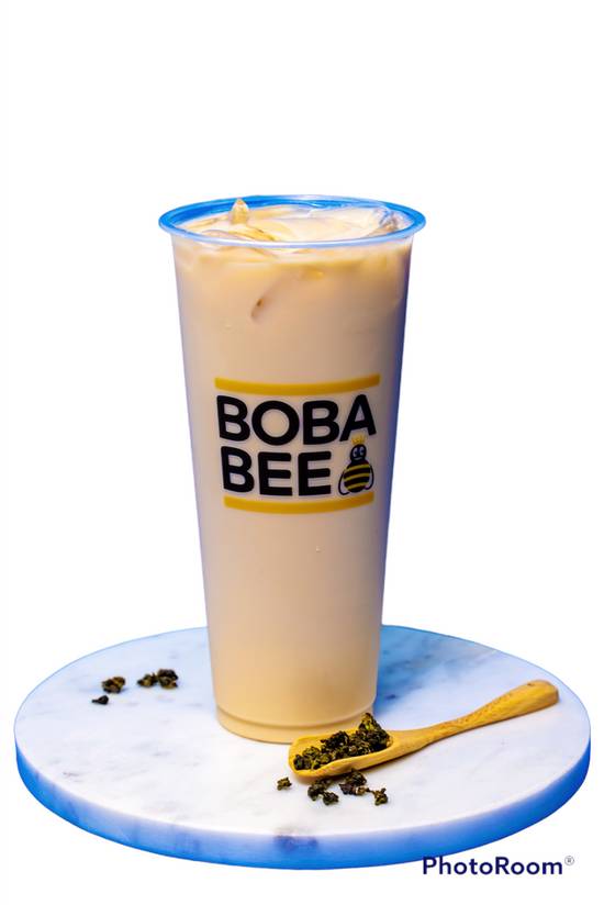 Order Boba Bee Milk Tea(Large) food online from Krak Boba store, Lake Forest on bringmethat.com
