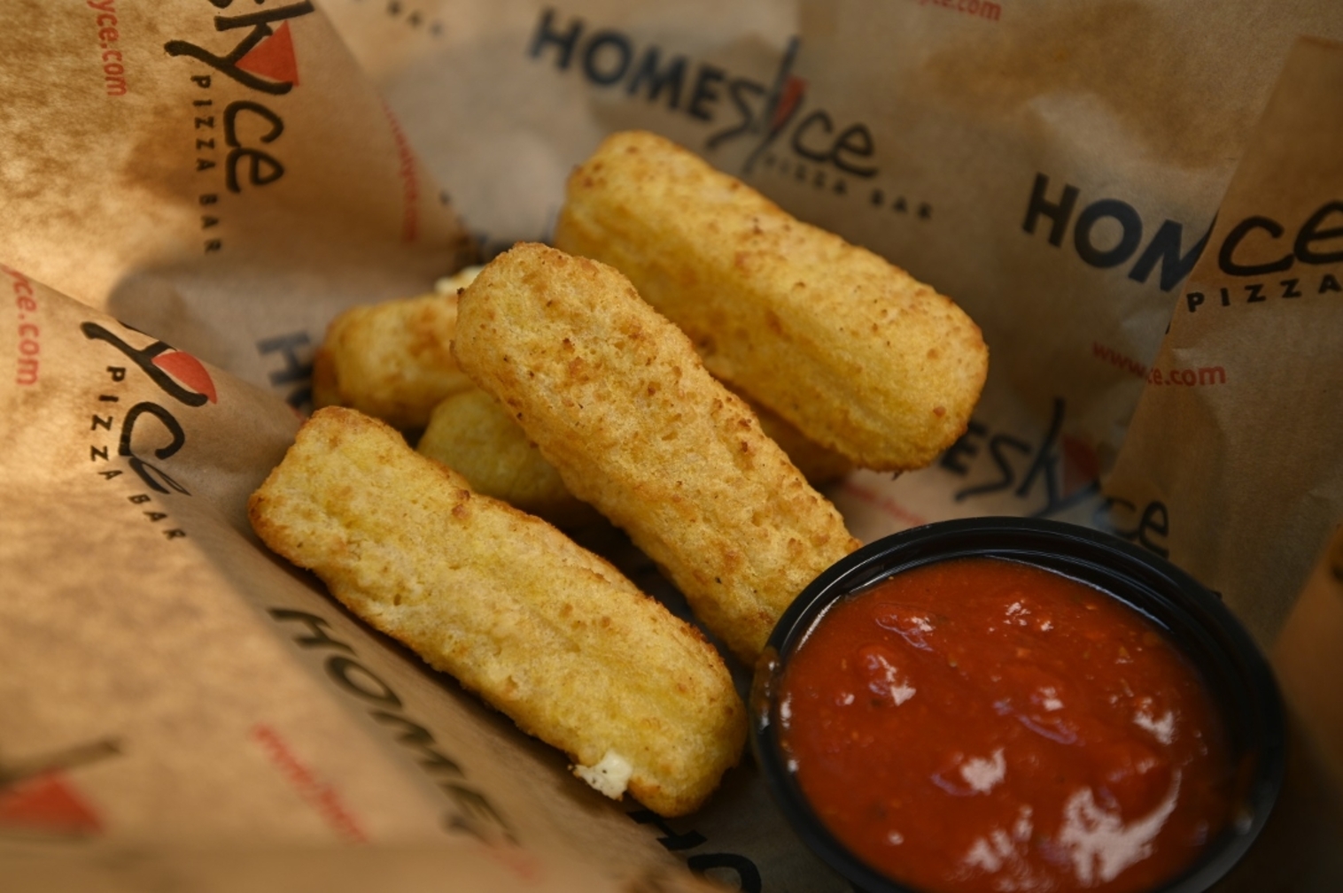 Order Cheese Sticks food online from Homeslyce Columbia store, Columbia on bringmethat.com