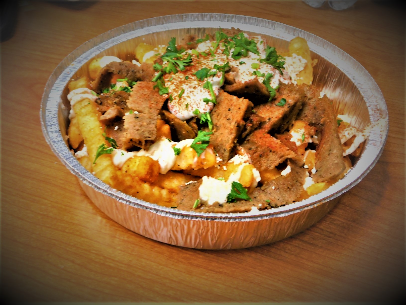 Order gyro Greek Fries food online from Stop-N-GO Gyros store, North Richland Hills on bringmethat.com