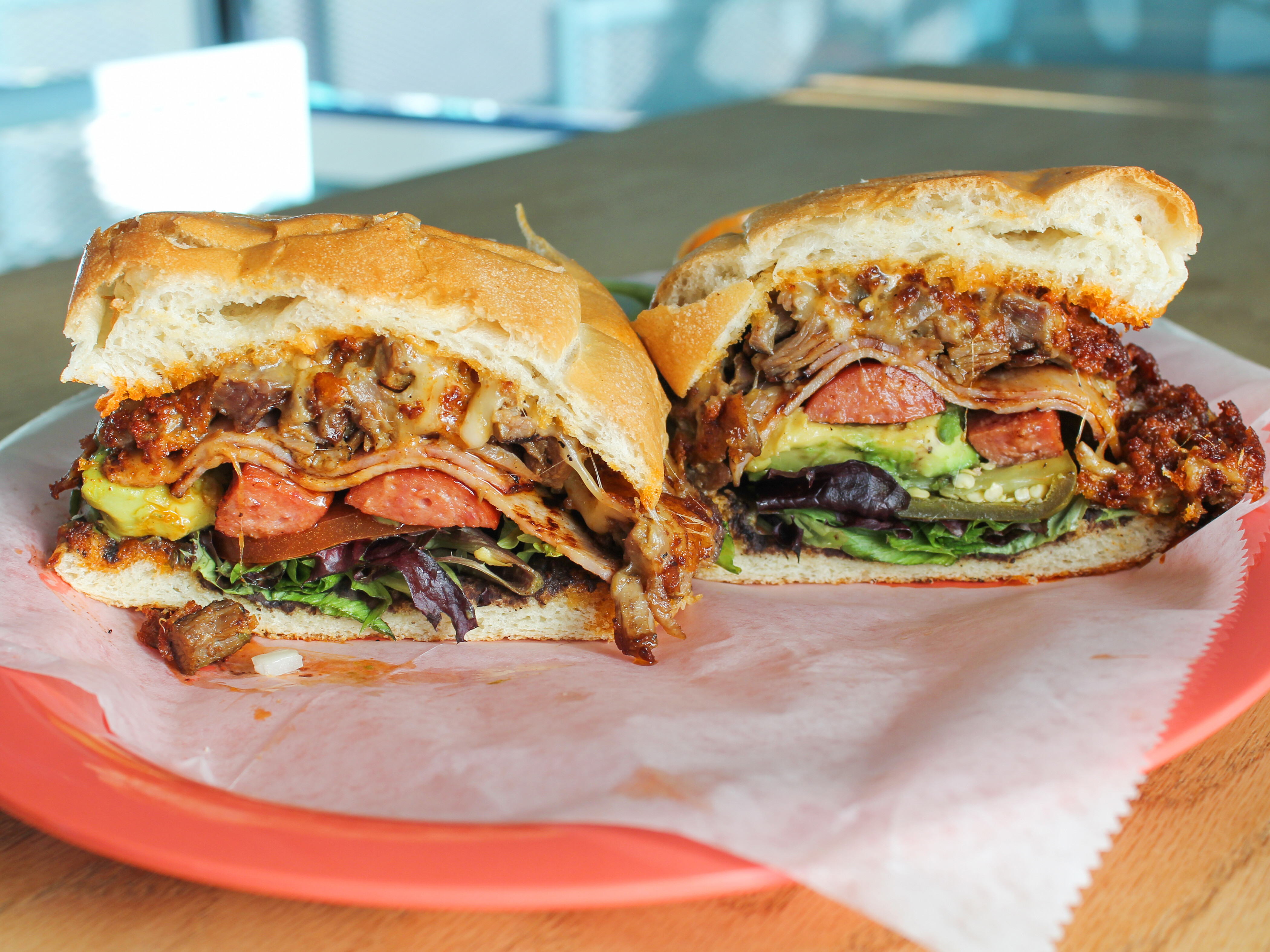 Order Torta  cubana food online from Chido Taco store, Raleigh on bringmethat.com