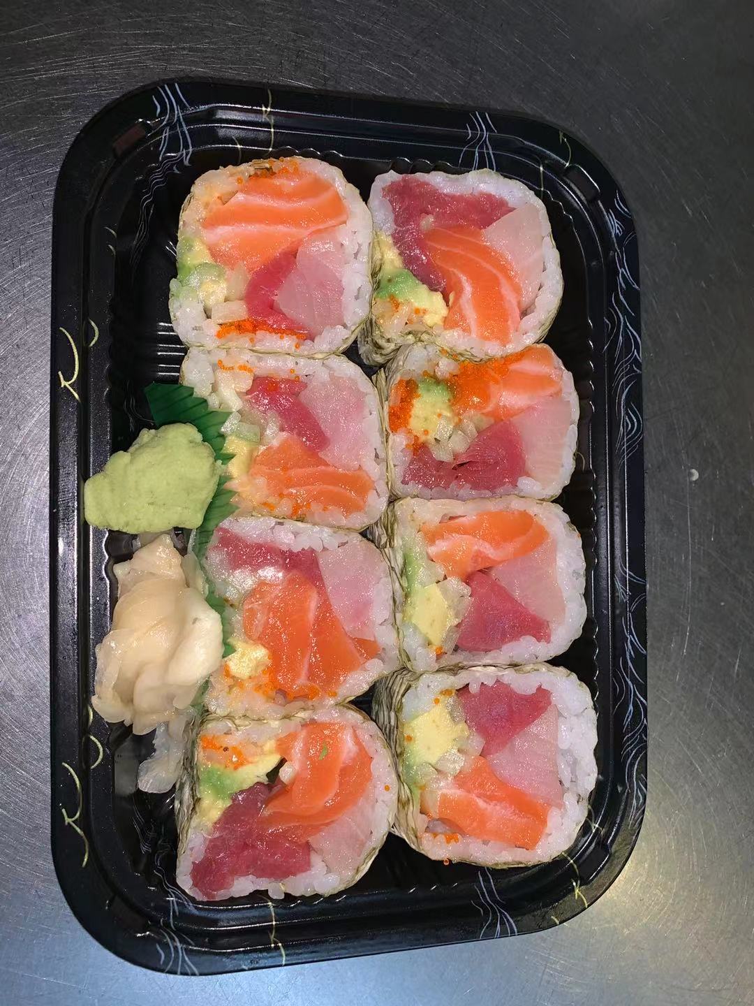 Order 117. Tiger Roll food online from Yummy sushi store, New York on bringmethat.com