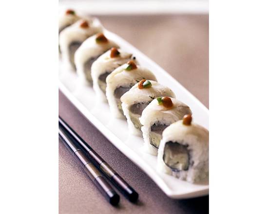 Order White Tuna Tataki Roll food online from Azuma store, Cupertino on bringmethat.com