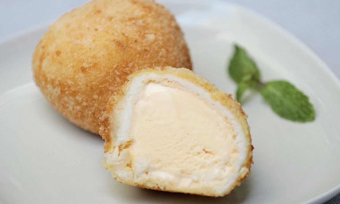 Order Fried coconut ice cream food online from Luck thai store, Brooklyn on bringmethat.com