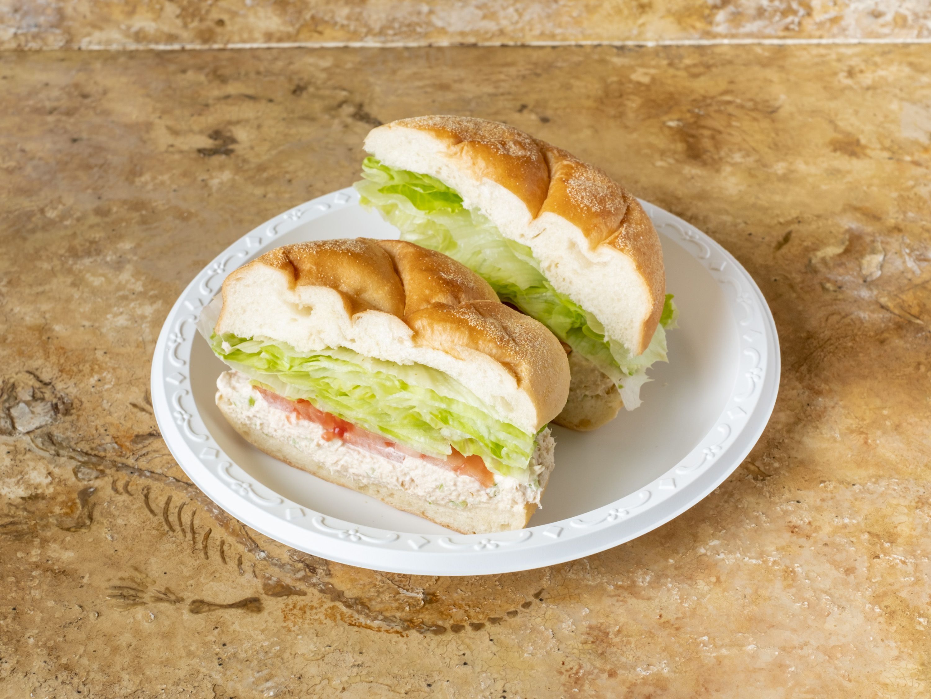 Order 33. Tuna Fish Sandwich food online from Goldberg Famous Bagels store, Katonah on bringmethat.com