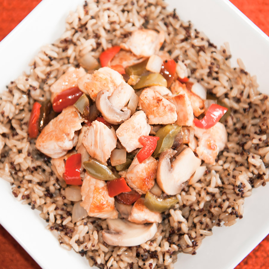 Order Chicken Supreme Rice Bowl food online from Piezoni store, Franklin on bringmethat.com