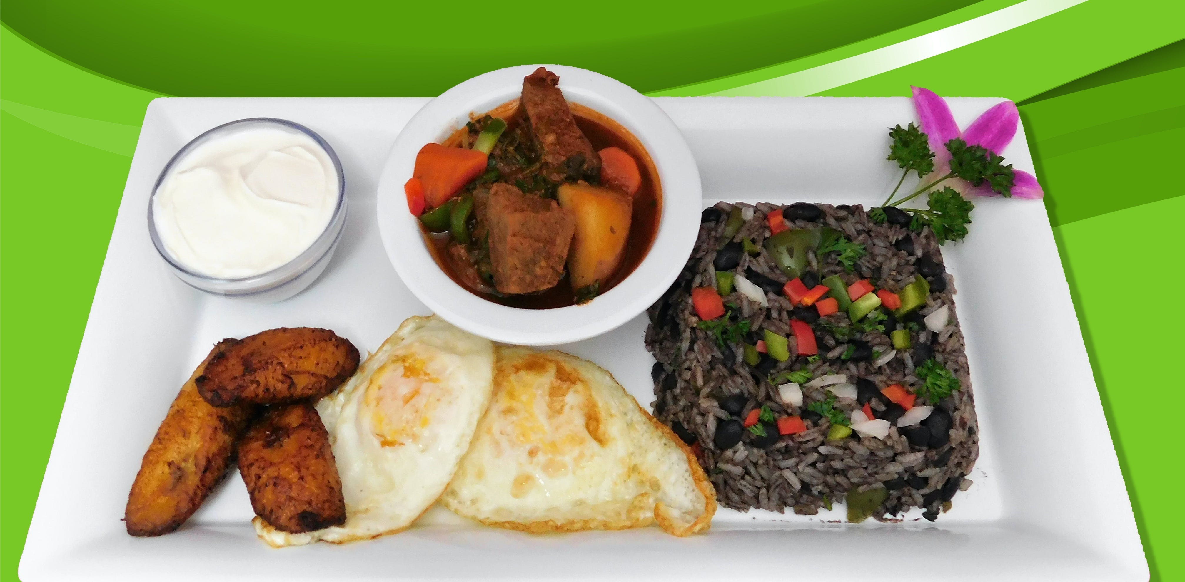 Order Gallo Pinto - Traditional Spanish Food food online from Pizza Express store, Trenton on bringmethat.com