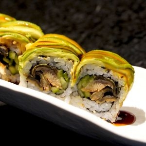Order CATERPILLAR ROLL food online from Palenque Grill store, McAllen on bringmethat.com