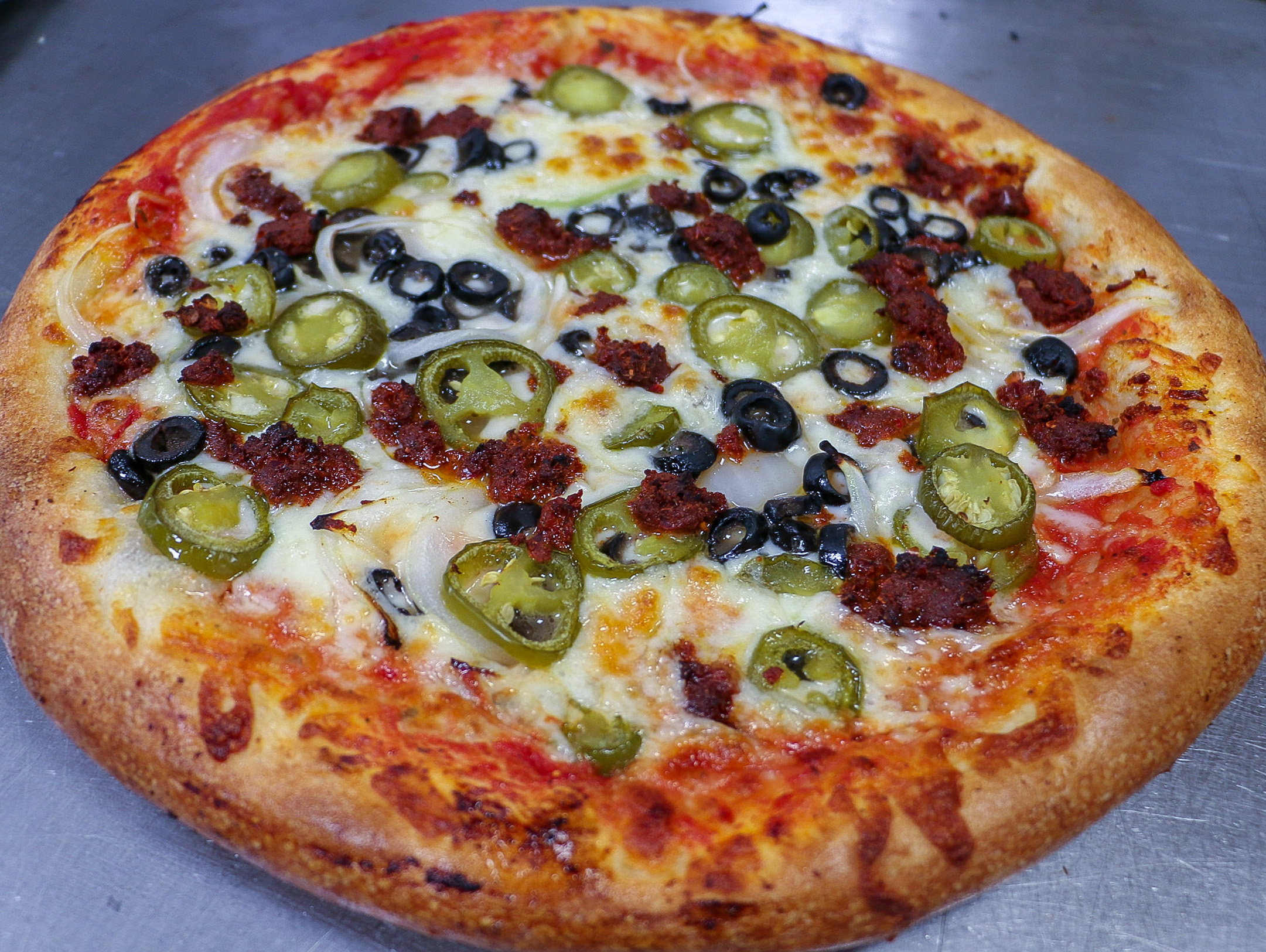 Order Mexican Specialty Pizza food online from The Post Pizza store, El Monte on bringmethat.com