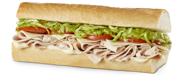 Order Turkey & Cheese food online from Dangelo Grilled Sandwiches store, Barnstable on bringmethat.com