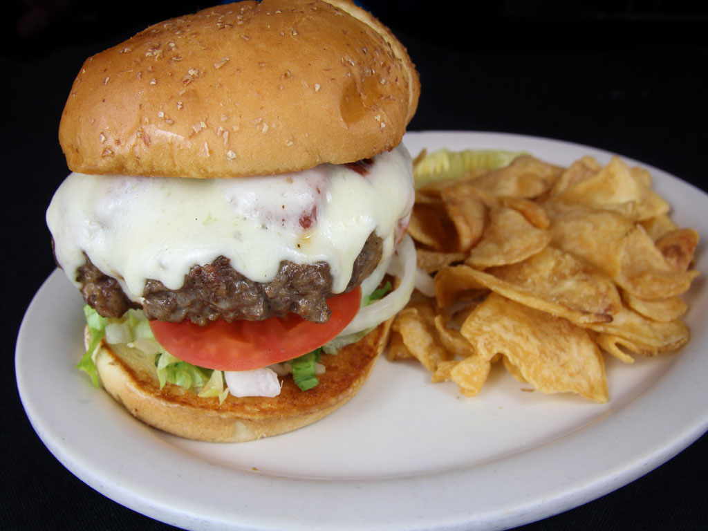 Order Pepperoni Pizza Burger food online from The Thurman Cafe store, Columbus on bringmethat.com