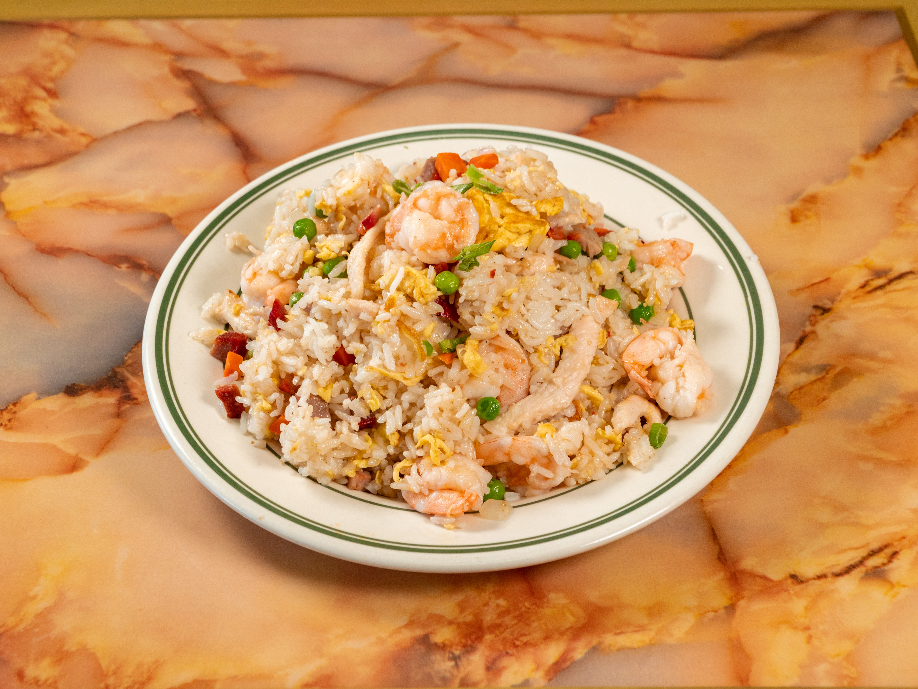 Order F1a. Combination Fried Rice food online from Great Wall Chinese store, Springfield on bringmethat.com