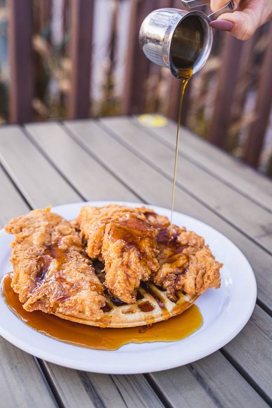 Order Chicken & Waffles food online from Over Easy store, Phoenix on bringmethat.com