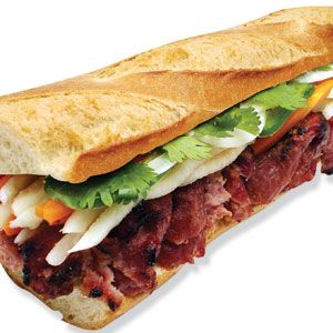Order #5. Grilled Pork Sandwich food online from Lees Sandwiches store, Van Nuys on bringmethat.com