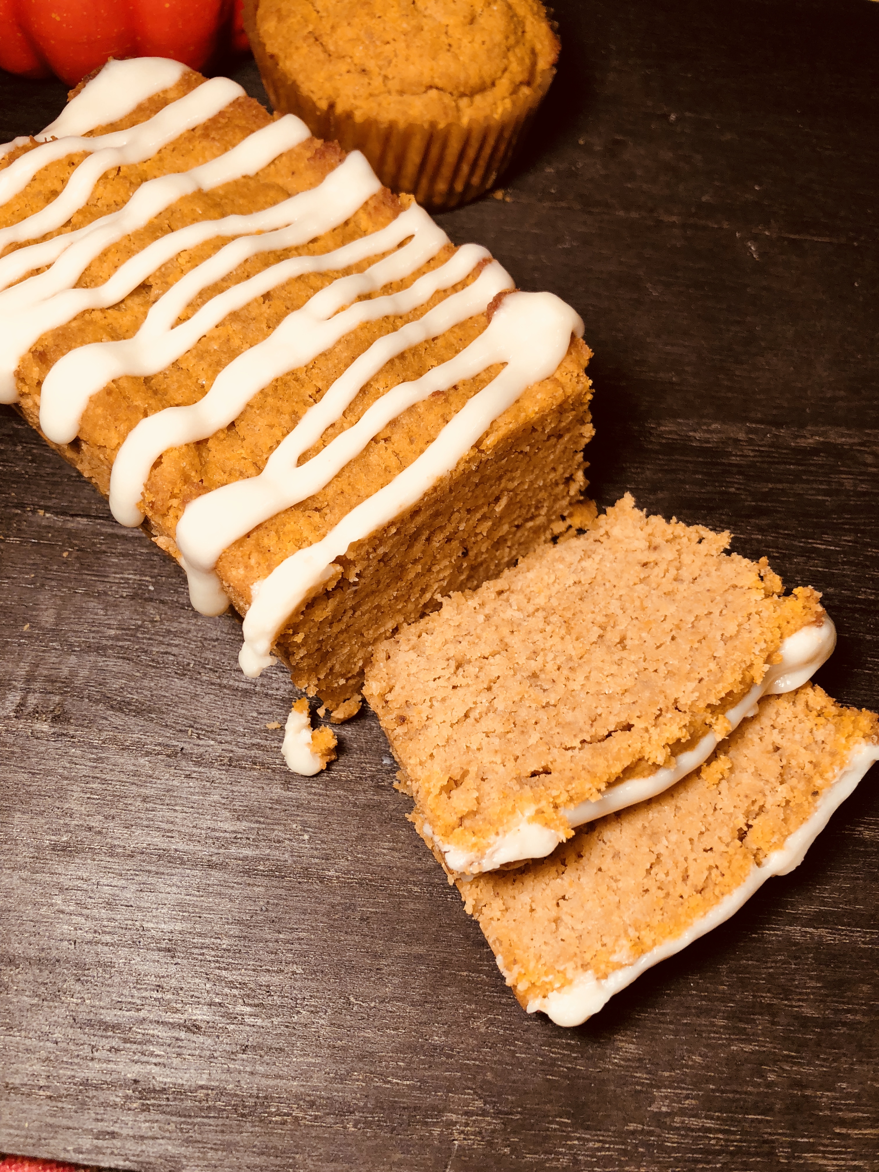 Order Low Carb Pumpkin Bread food online from Carbless Craze Cafe store, Youngstown on bringmethat.com