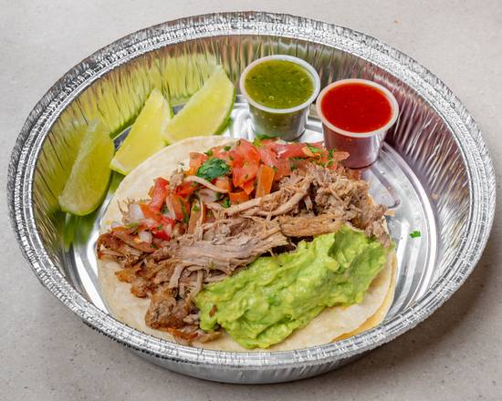 Order Carnitas Taco food online from Rancherito's Mexican Food store, Taylorsville on bringmethat.com