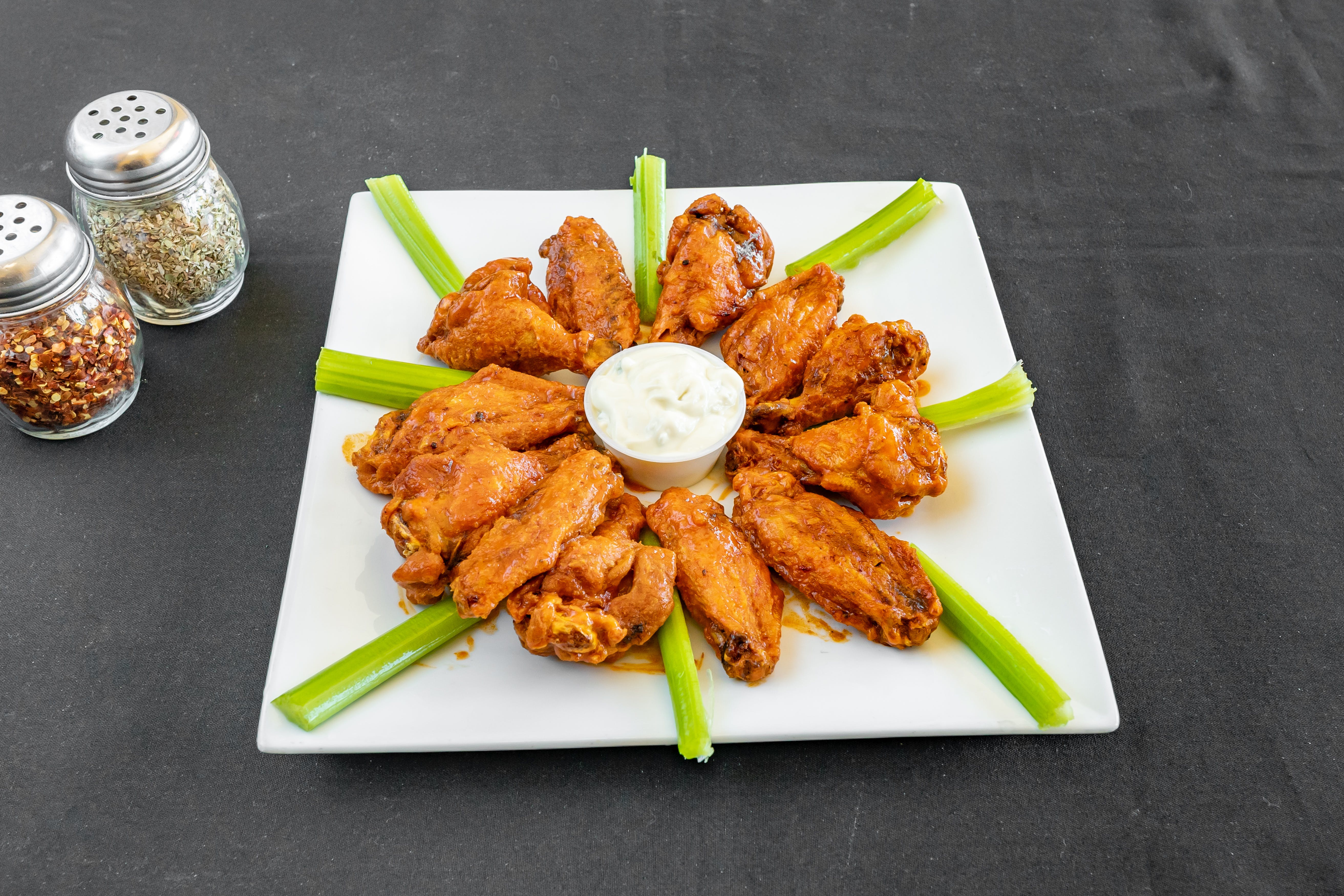 Order Buffalo Wings - 6 Pieces food online from Frank's Pizza store, Hatboro on bringmethat.com